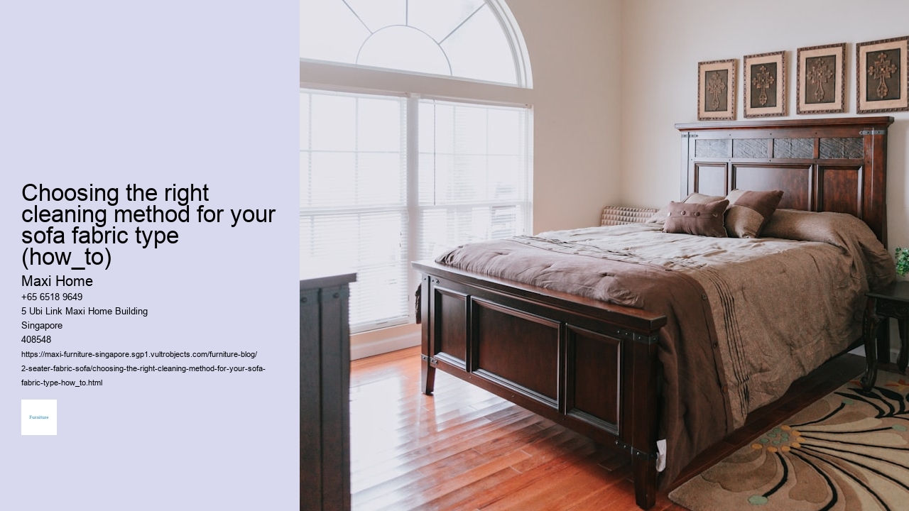 Choosing the right cleaning method for your sofa fabric type (how_to) Maxi Home Choosing the right cleaning method for your sofa fabric type (how_to)