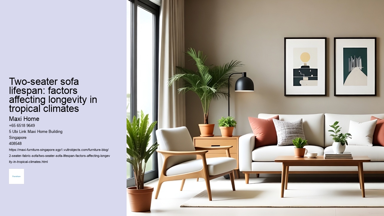 Two-seater sofa lifespan: factors affecting longevity in tropical climates Maxi Home Two-seater sofa lifespan: factors affecting longevity in tropical climates