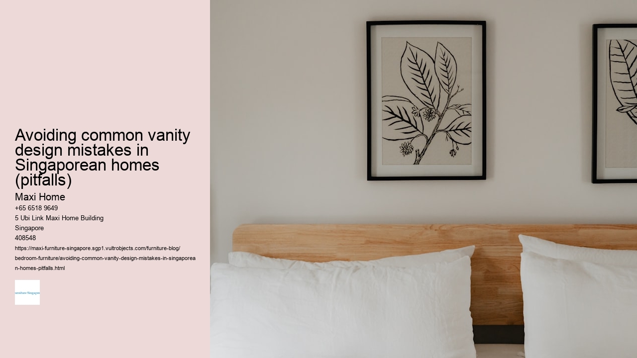 Avoiding common vanity design mistakes in Singaporean homes (pitfalls)