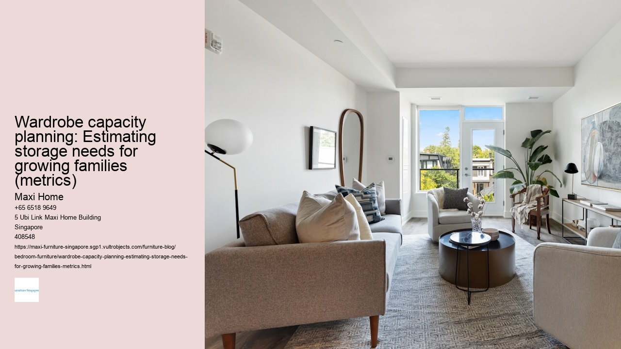 Wardrobe capacity planning: Estimating storage needs for growing families (metrics)