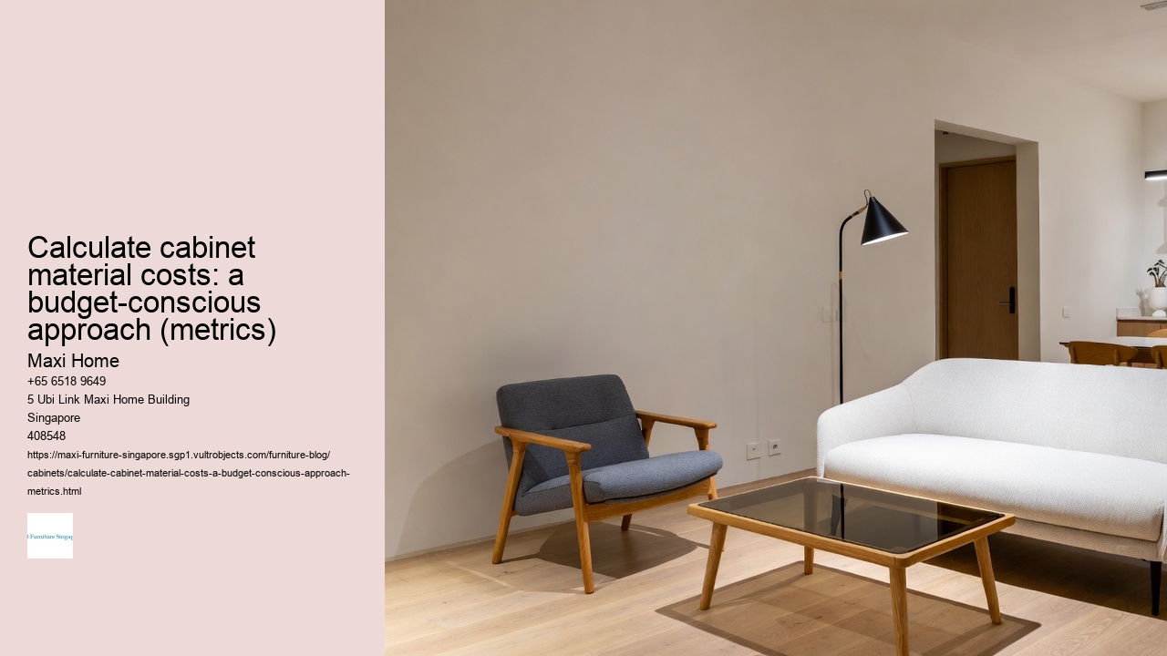 Calculate cabinet material costs: a budget-conscious approach (metrics) Maxi Home Calculate cabinet material costs: a budget-conscious approach (metrics)