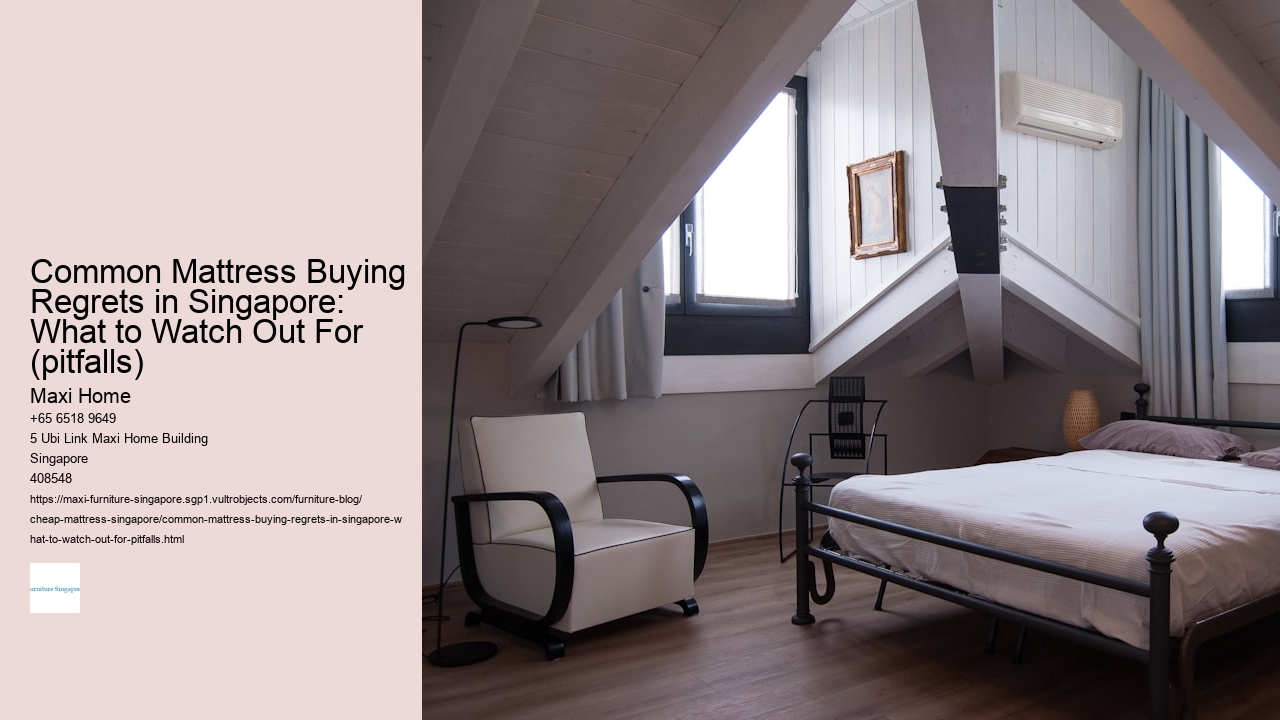 Common Mattress Buying Regrets in Singapore: What to Watch Out For (pitfalls)