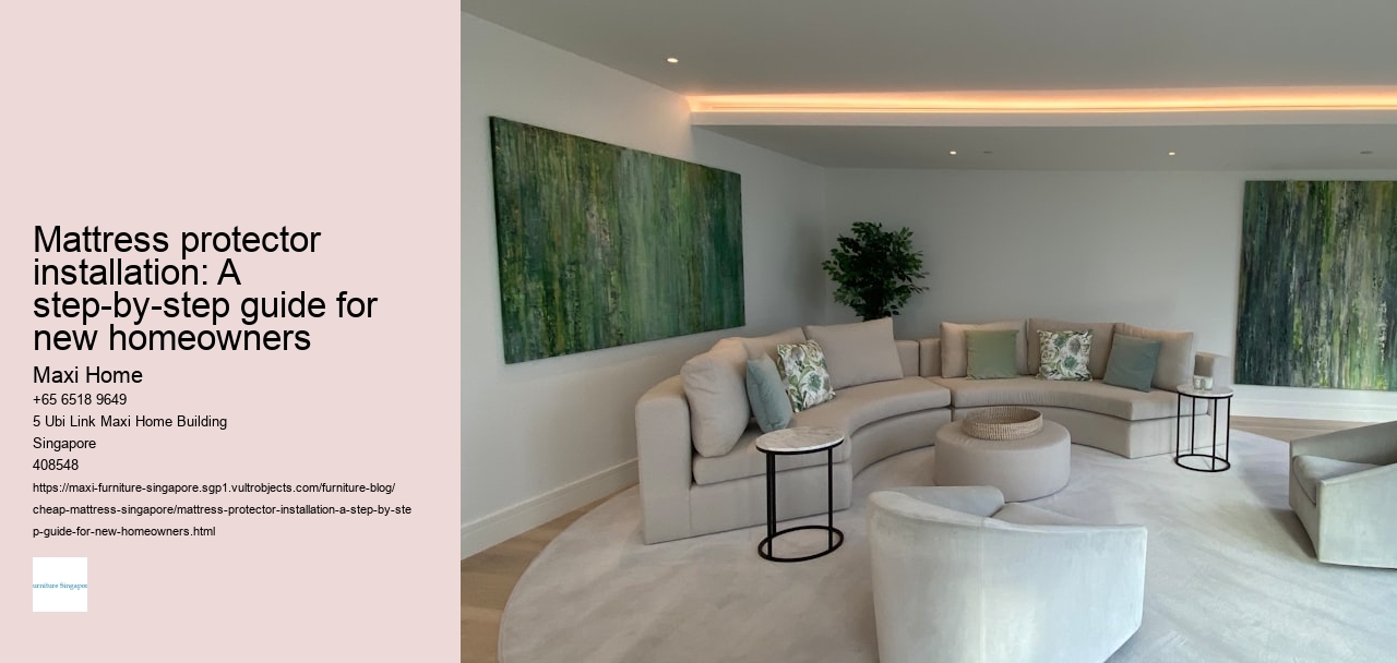 Mattress protector installation: A step-by-step guide for new homeowners