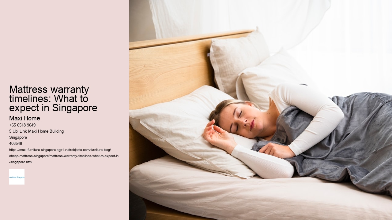 Mattress warranty timelines: What to expect in Singapore