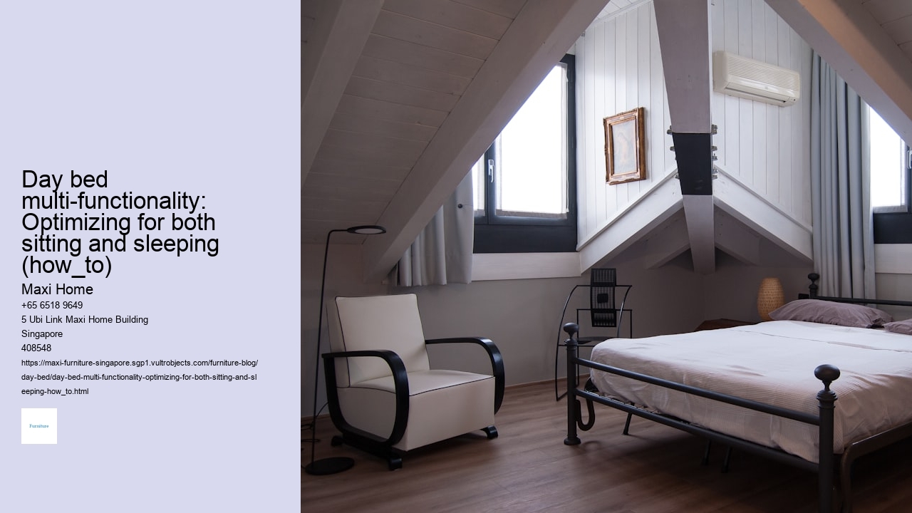 Day bed multi-functionality: Optimizing for both sitting and sleeping (how_to) Maxi Home Day bed multi-functionality: Optimizing for both sitting and sleeping (how_to)