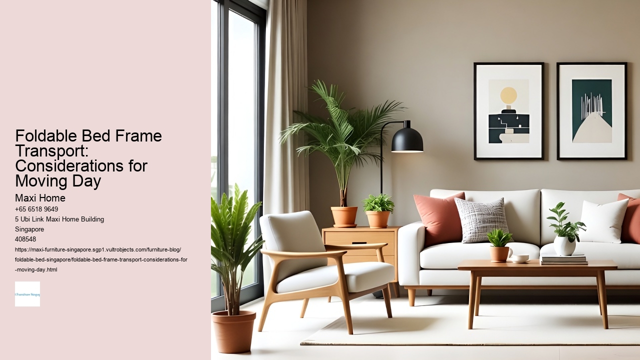 Foldable Bed Frame Transport: Considerations for Moving Day