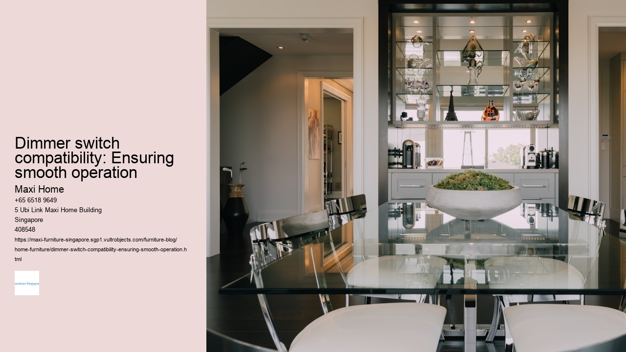 Dimmer switch compatibility: Ensuring smooth operation