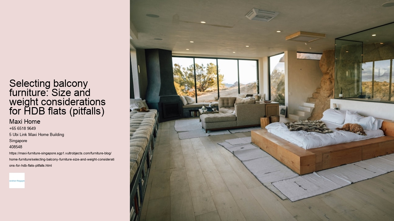 Selecting balcony furniture: Size and weight considerations for HDB flats (pitfalls) Maxi Home Selecting balcony furniture: Size and weight considerations for HDB flats (pitfalls)