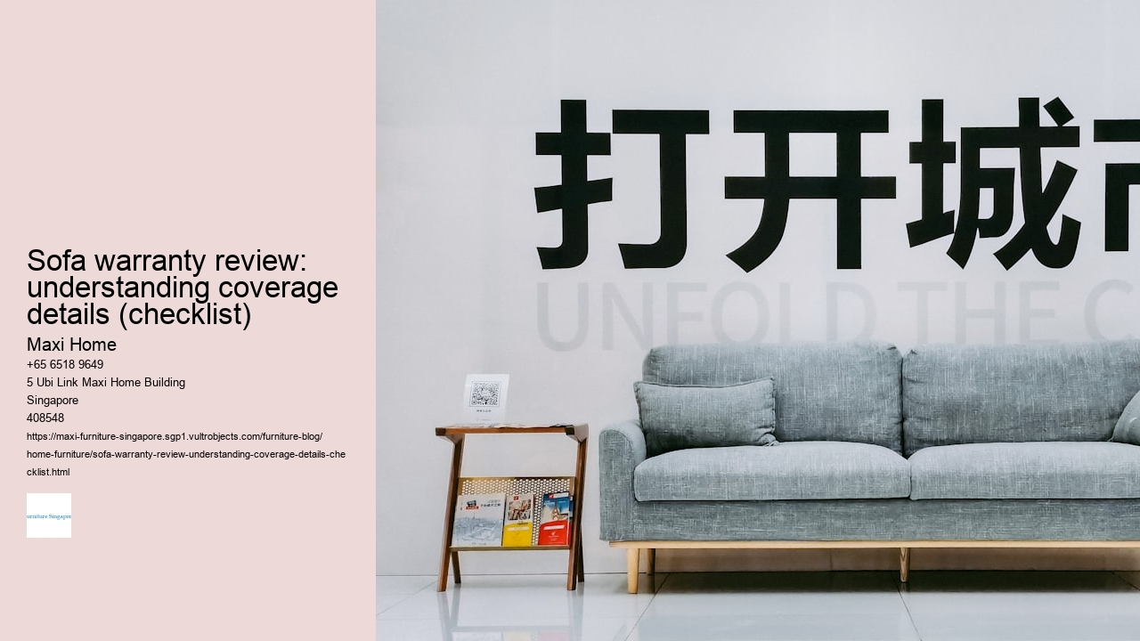 Sofa warranty review: understanding coverage details (checklist) Maxi Home Sofa warranty review: understanding coverage details (checklist)