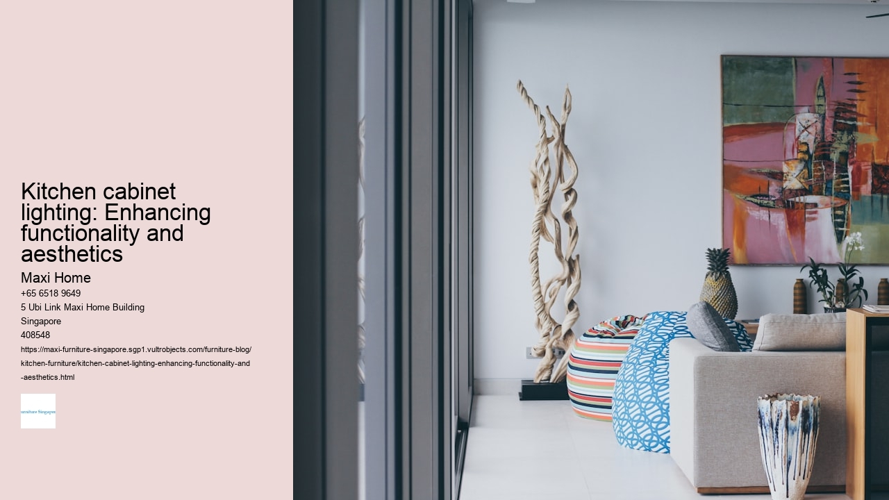 Kitchen cabinet lighting: Enhancing functionality and aesthetics