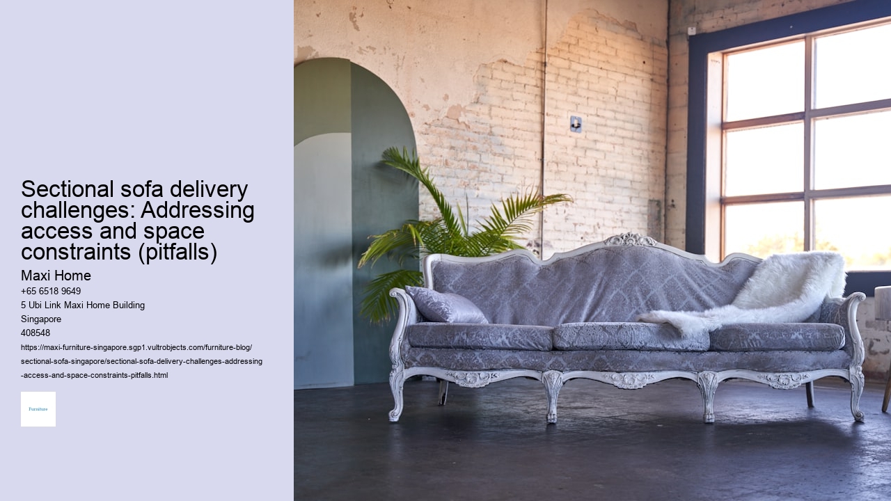 Sectional sofa delivery inspection: checking for defects upon arrival (checklist)