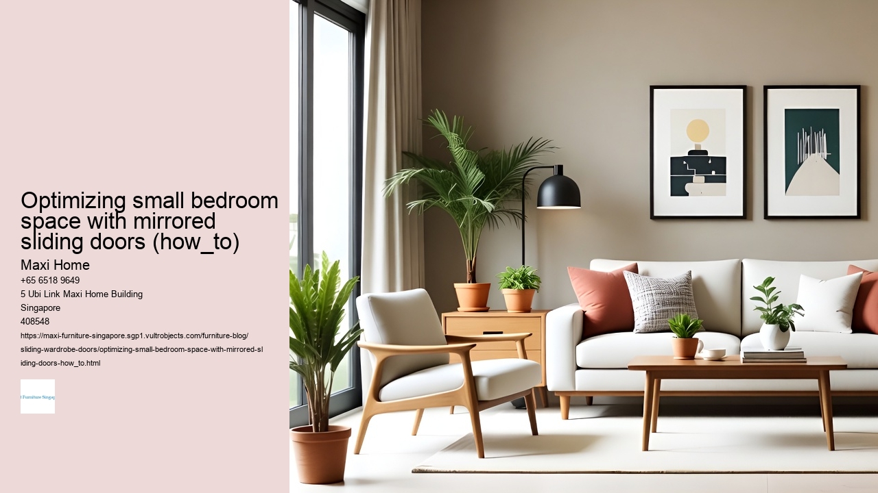 Optimizing small bedroom space with mirrored sliding doors (how_to)