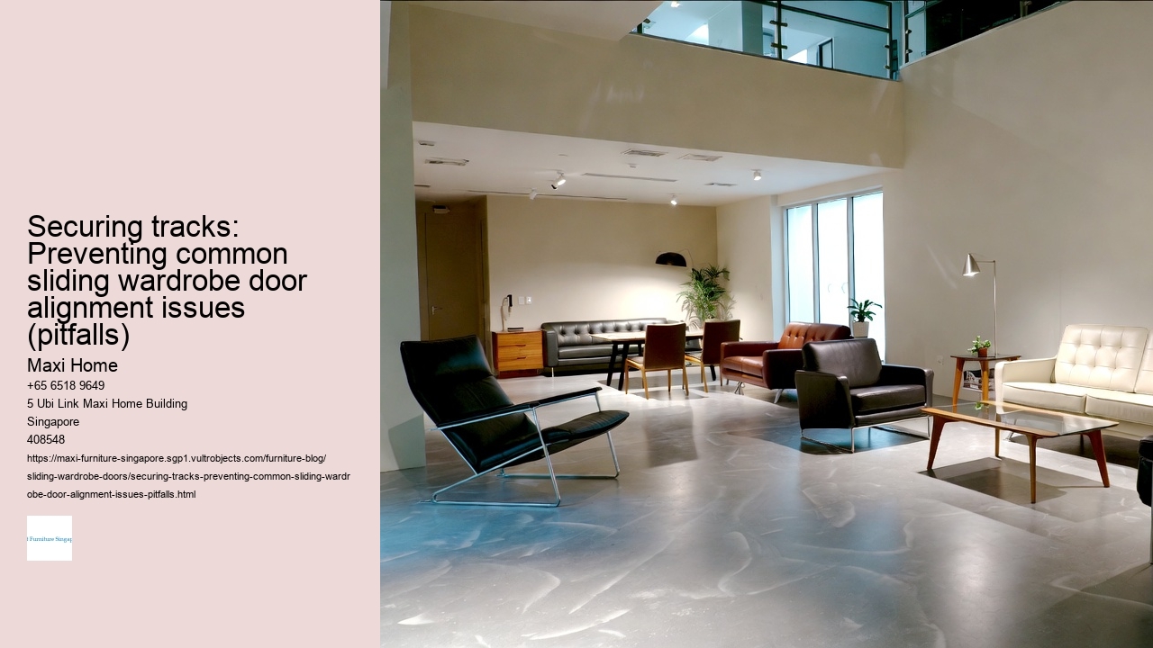 Securing tracks: Preventing common sliding wardrobe door alignment issues (pitfalls)