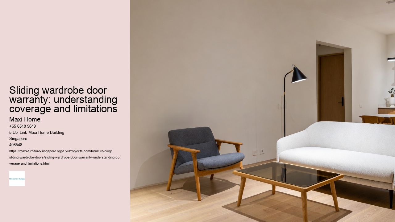 Sliding wardrobe door warranty: understanding coverage and limitations